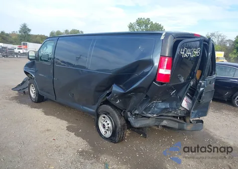 2019 GMC Savana 2500 Work Van from USA, damaged, VIN 1GTW7AFG7K1368639